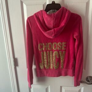 🩷Juicy Couture Hoodie with Gold Zipper🩷